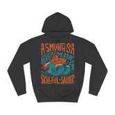 A Smooth Sea Never Made a Skillful Sailor Unisex College Hoodie - Stylish & Cosy for Campus Life